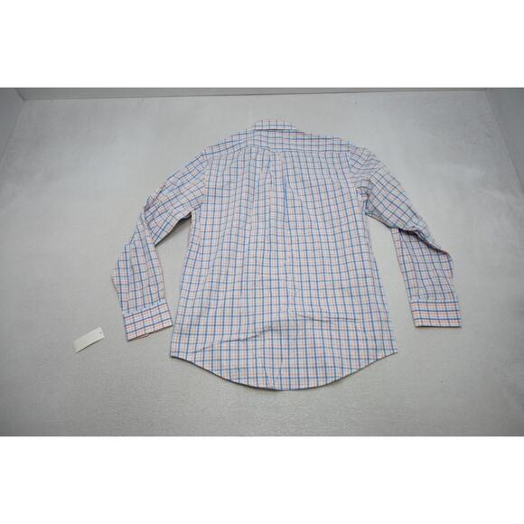 Izod Dress Shirt Long Sleeve Casual Button Up Plaid Mens Size Medium NWT - Picture 11 of 12